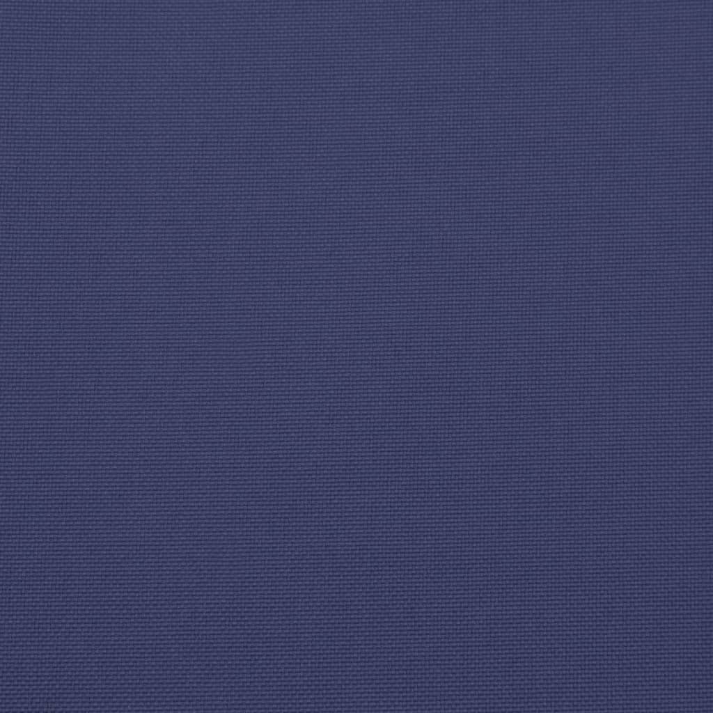 hynder til havebænk 150x50x7 cm oxfordstof marineblå