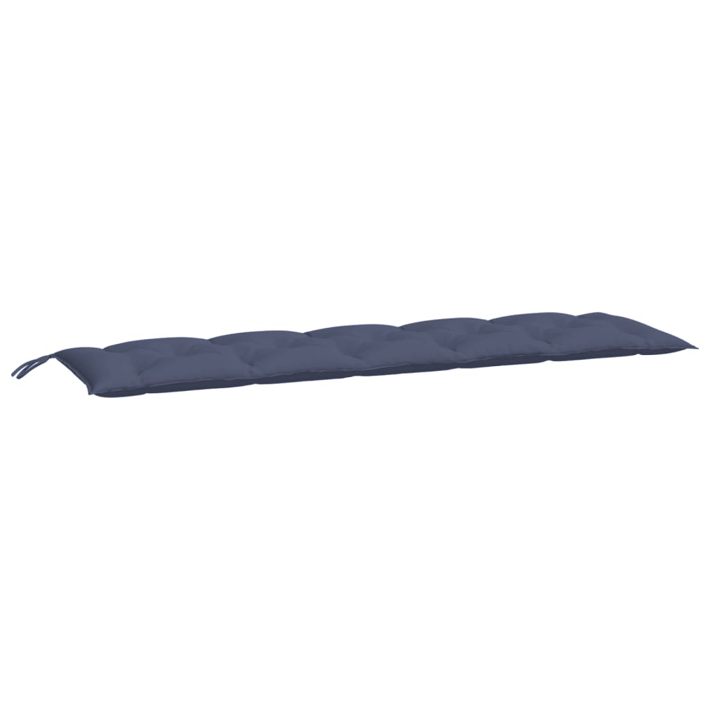 hynde til havebænk 180x50x7 cm oxfordstof marineblå