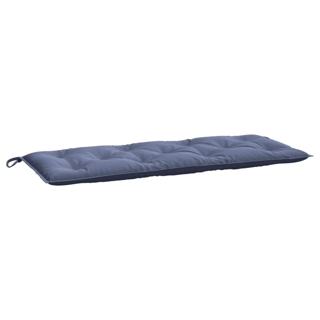 hynder til havebænk 2 stk. 120x50x7 cm oxfordstof marineblå