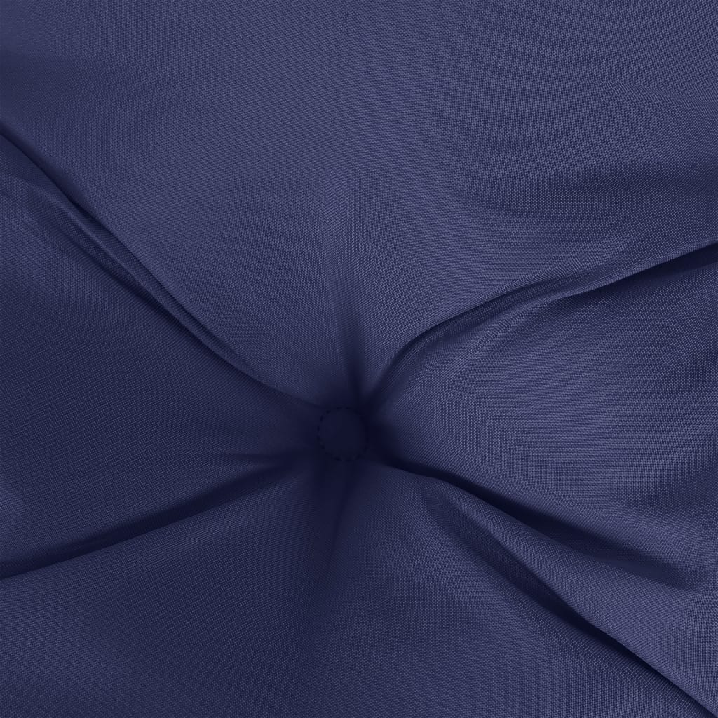 hynde til havebænk 110x50x7 cm oxfordstof marineblå