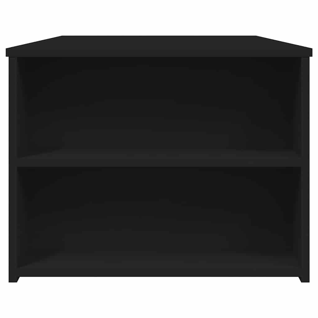 sofabord 102x55x42 cm konstrueret træ sort