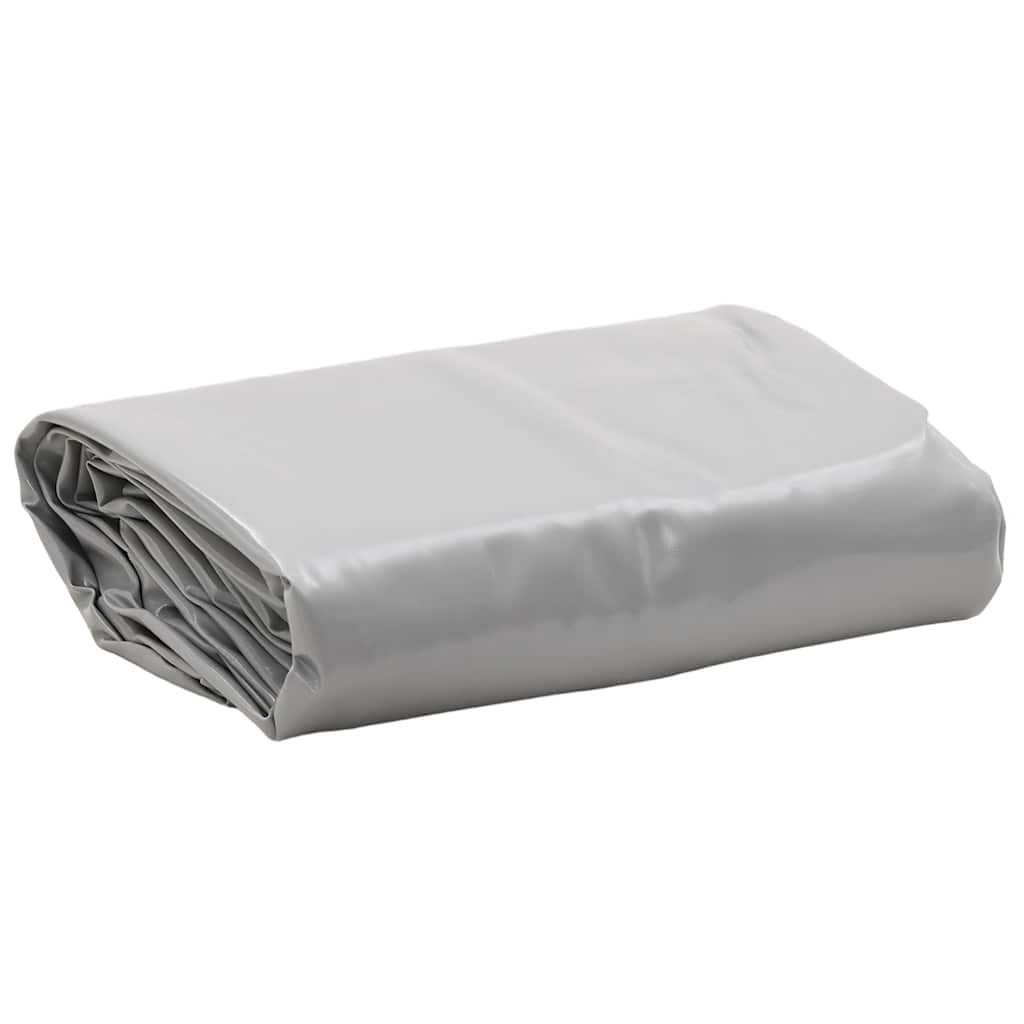 presenning 1x2,5 m 650 g/m² grå