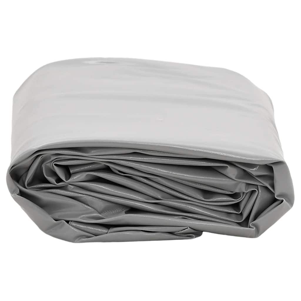 presenning 1x2,5 m 650 g/m² grå