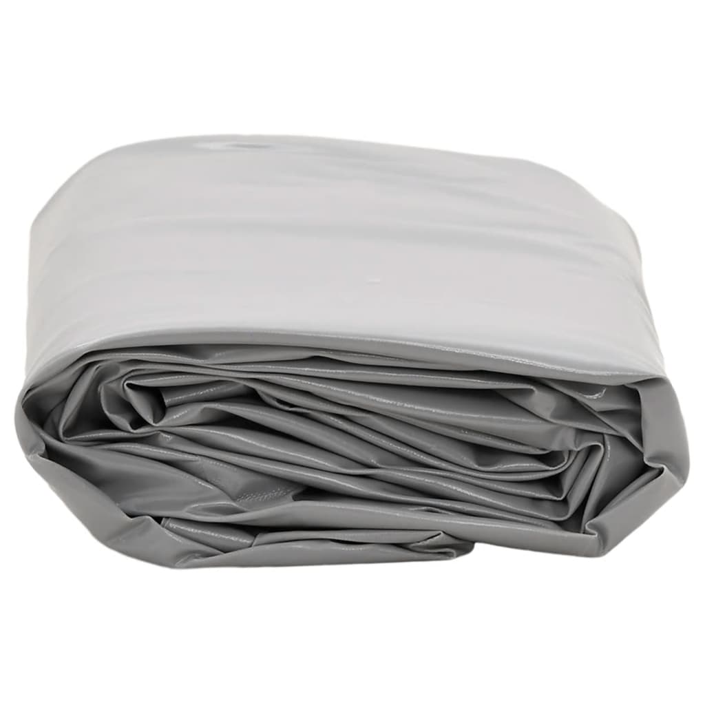 presenning 1,5x2 m 650 g/m² grå