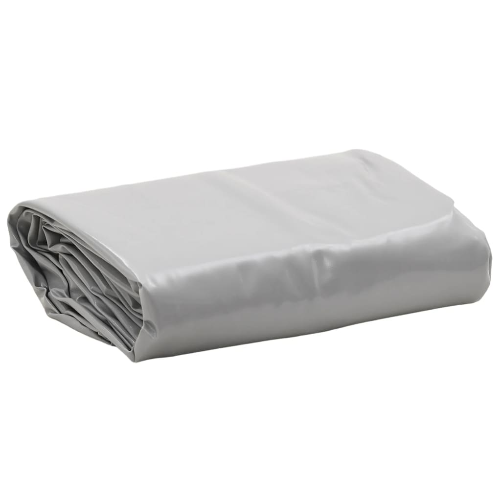 presenning 5x5 m 650 g/m² grå