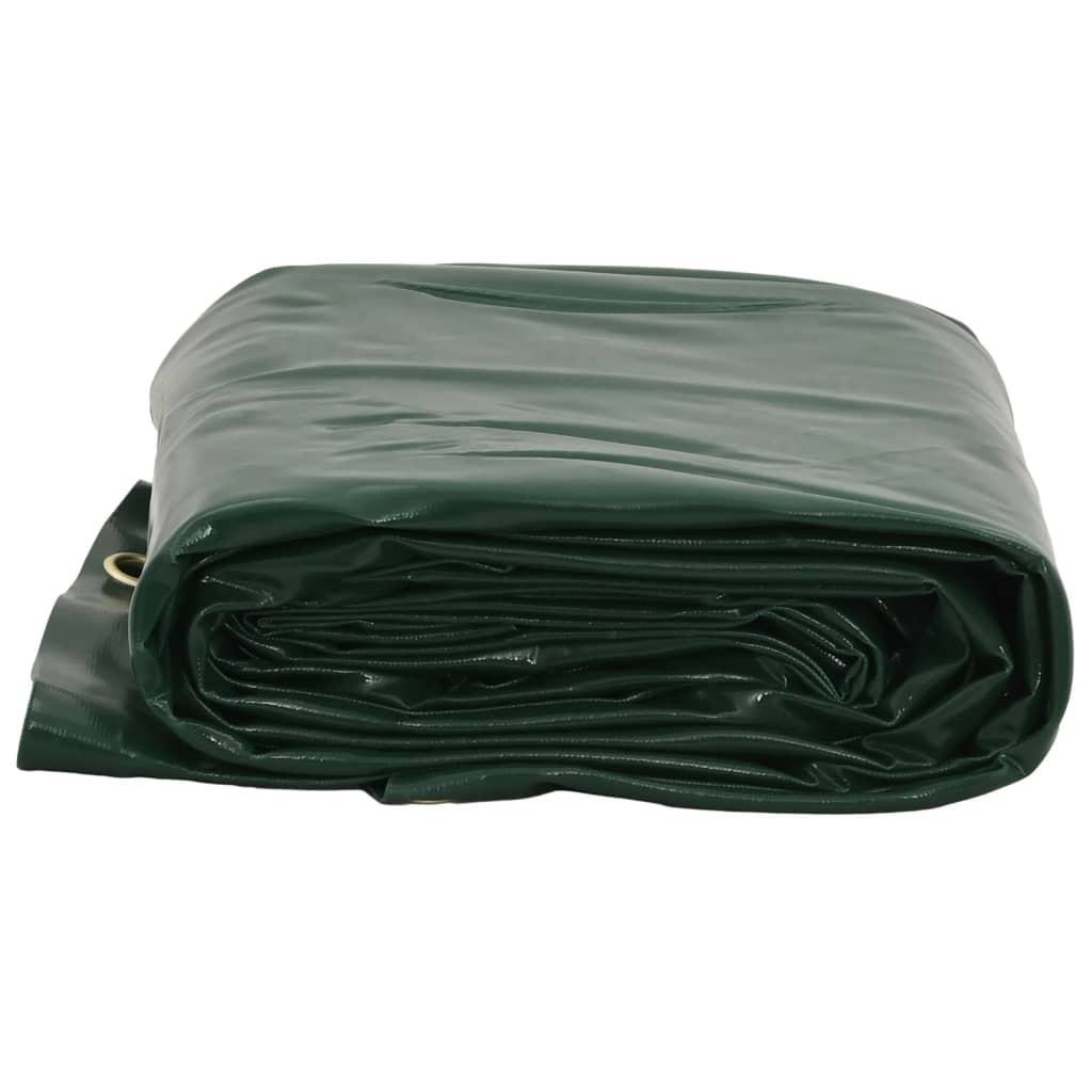 presenning 1x2,5 m 650 g/m² grøn