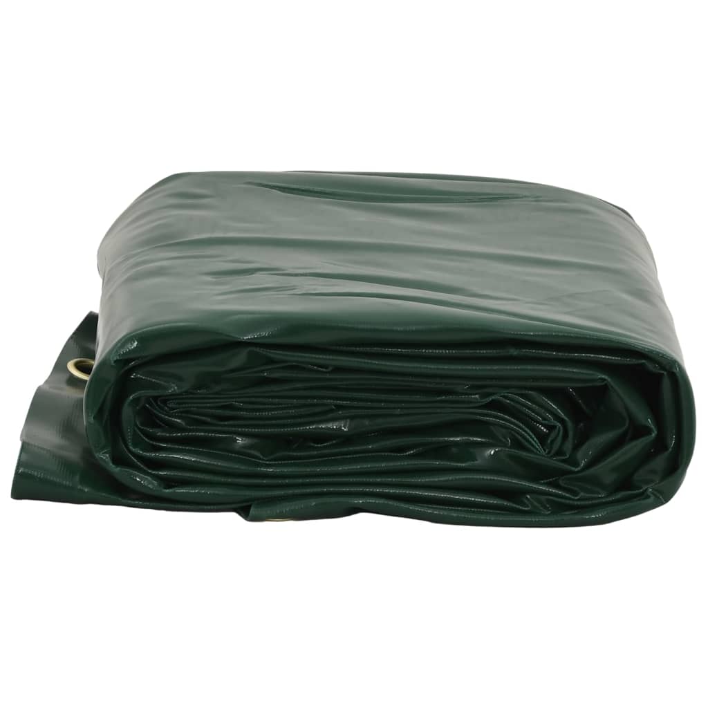 presenning 1,5x2,5 m 650 g/m² grøn