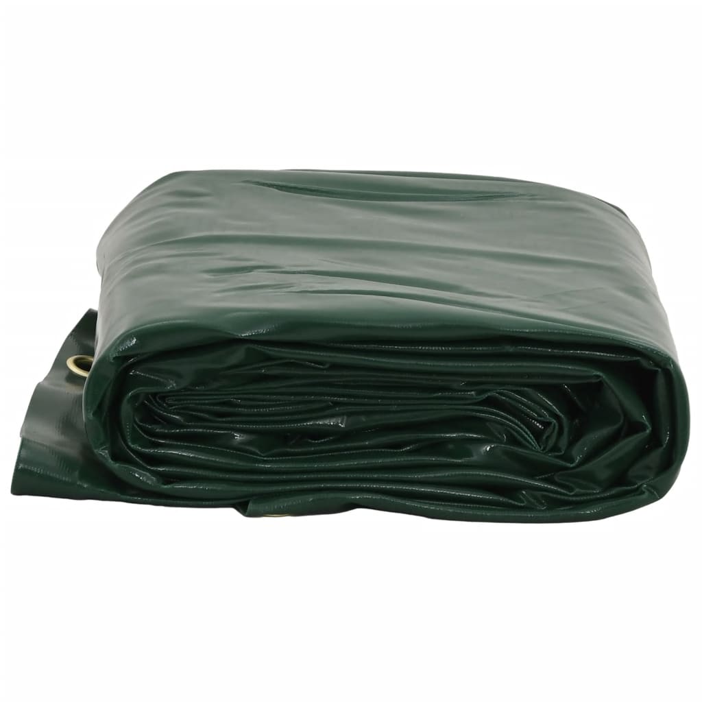 presenning 2,5x4,5 m 650 g/m² grøn