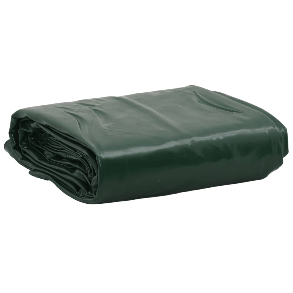 presenning 5x7 m 650 g/m² grøn