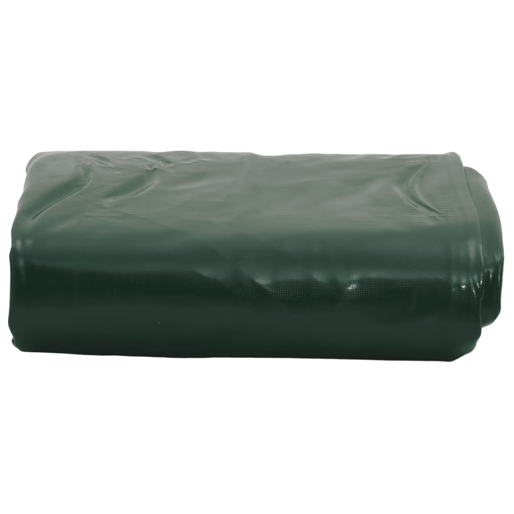 presenning 5x7 m 650 g/m² grøn