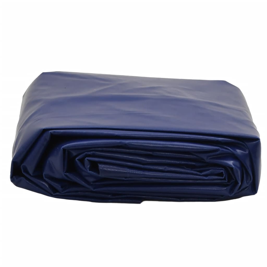 presenning 5x7 m 650 g/m² blå