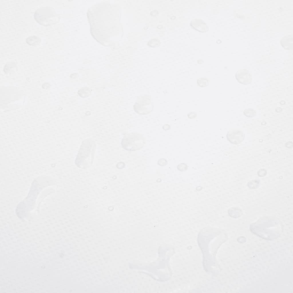presenning 5x5 m 650 g/m² hvid