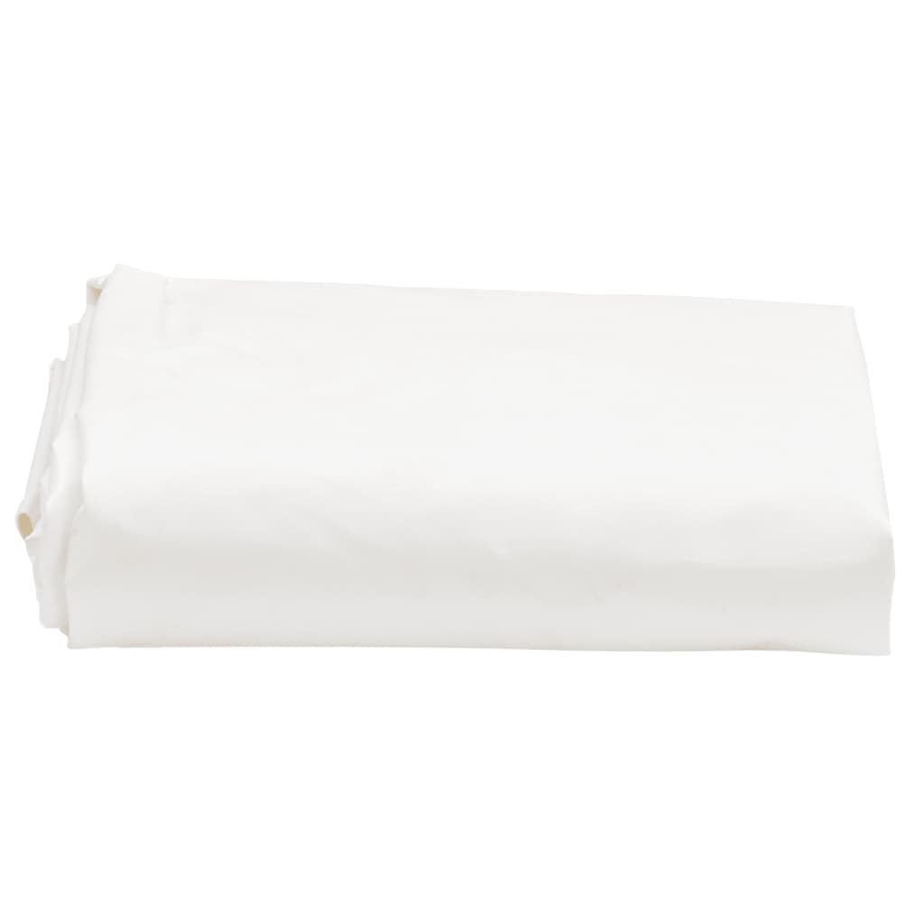 presenning 5x6 m 650 g/m² hvid