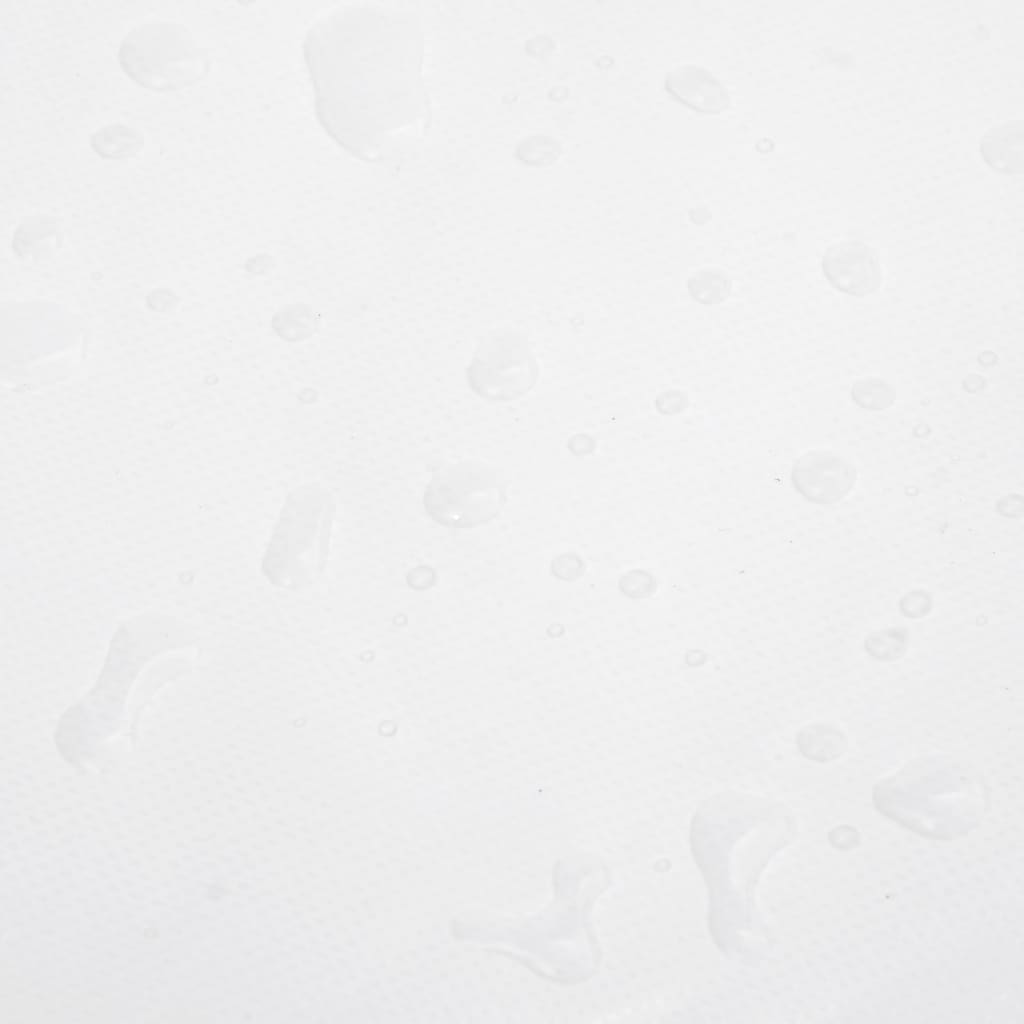 presenning 5x7 m 650 g/m² hvid