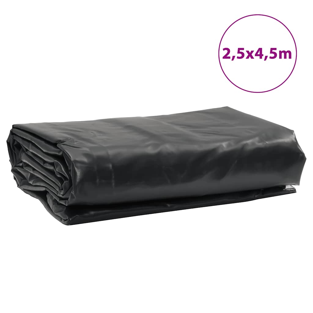 presenning 2,5x4,5 m 650 g/m² antracitgrå