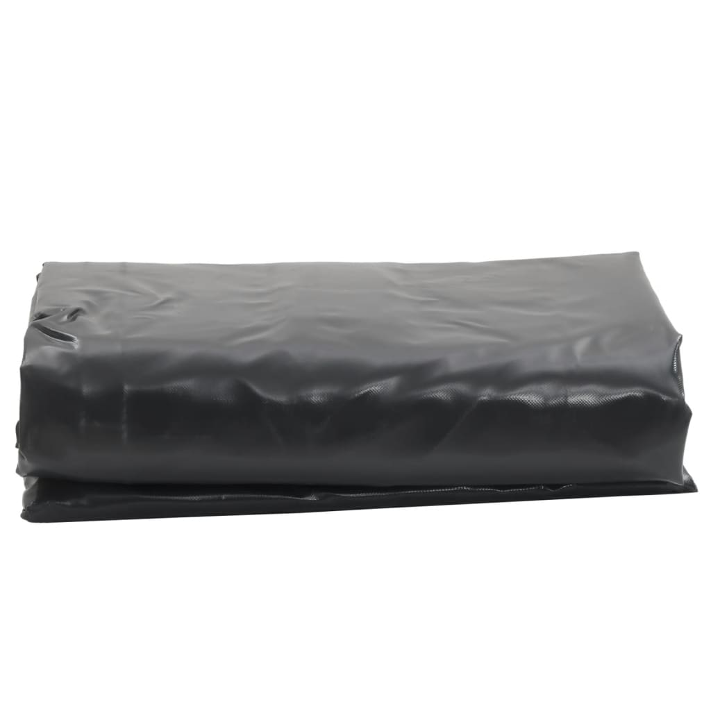 presenning 5x5 m 650 g/m² antracitgrå