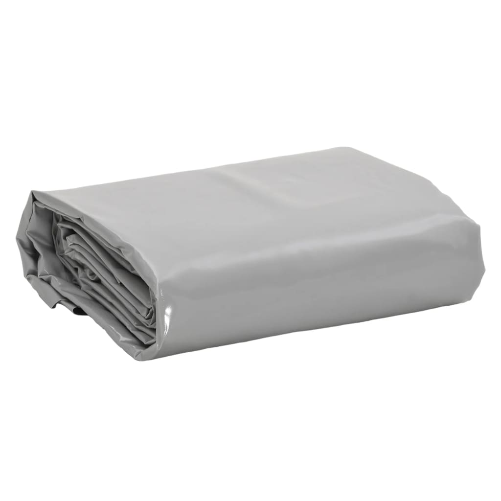 presenning 3x5 m 650 g/m² grå