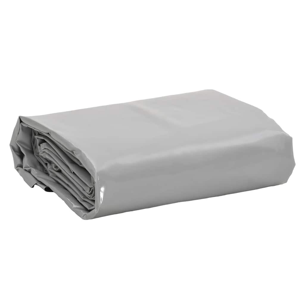 presenning 4x4 m 650 g/m² grå