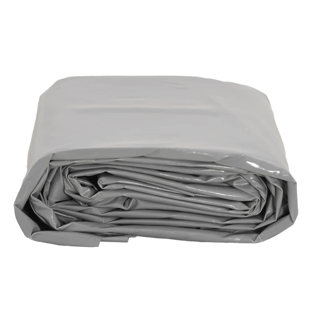 presenning 4x5 m 650 g/m² grå