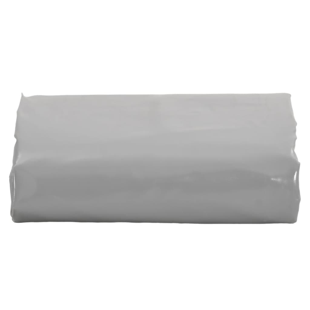 presenning 4x7 m 650 g/m² grå