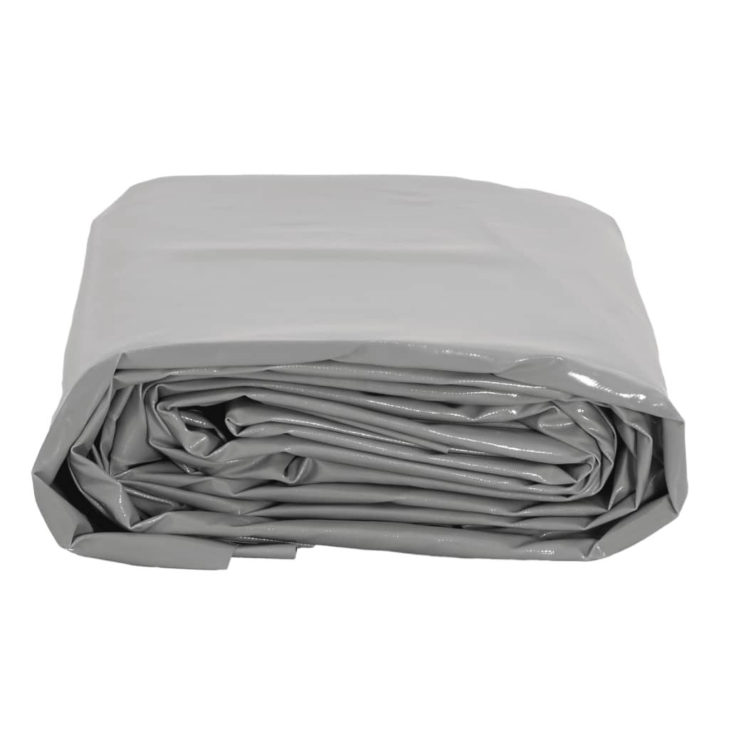 presenning 2,5x3,5 m 650 g/m² grå