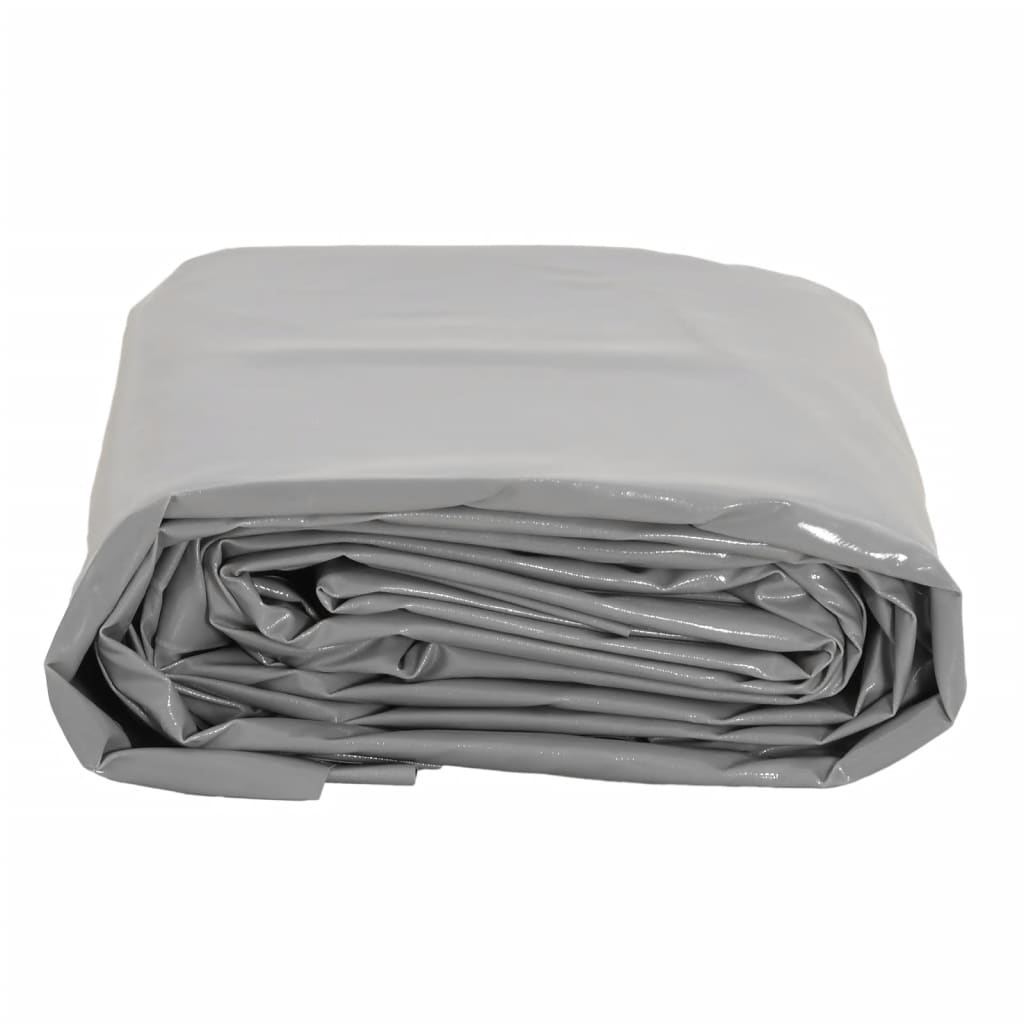 presenning 3,5x5 m 650 g/m² grå