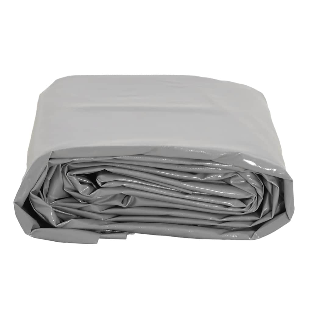 presenning 5x5 m 650 g/m² grå