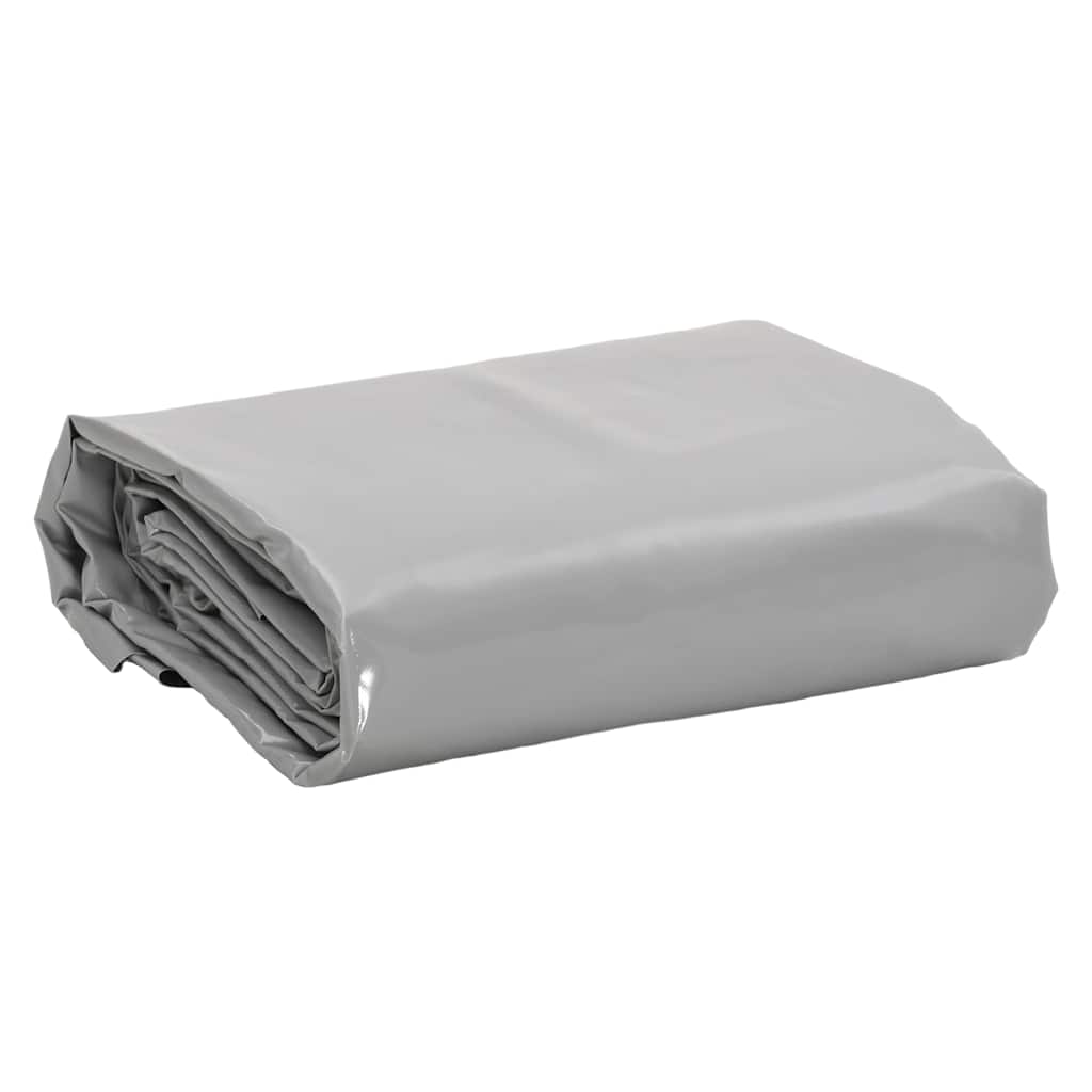 presenning 5x8 m 650 g/m² grå