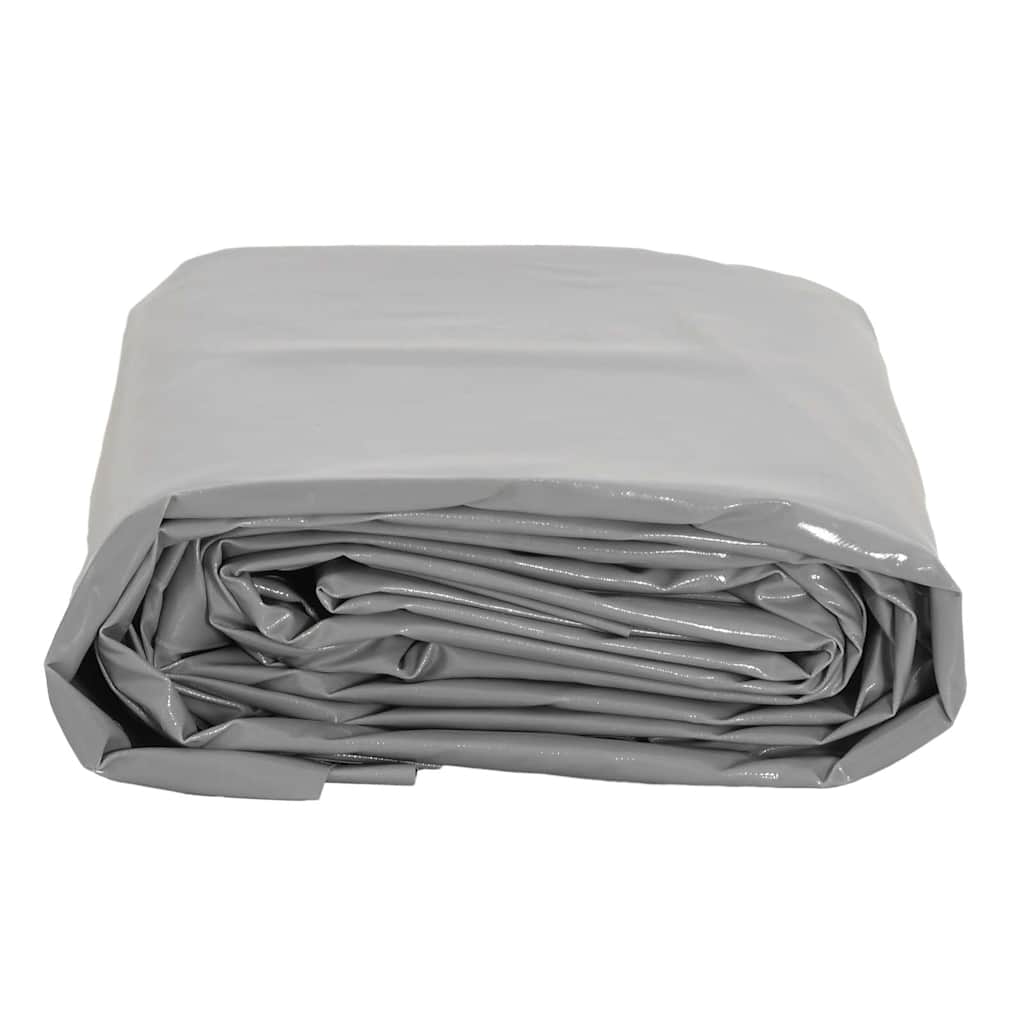 presenning 5x8 m 650 g/m² grå
