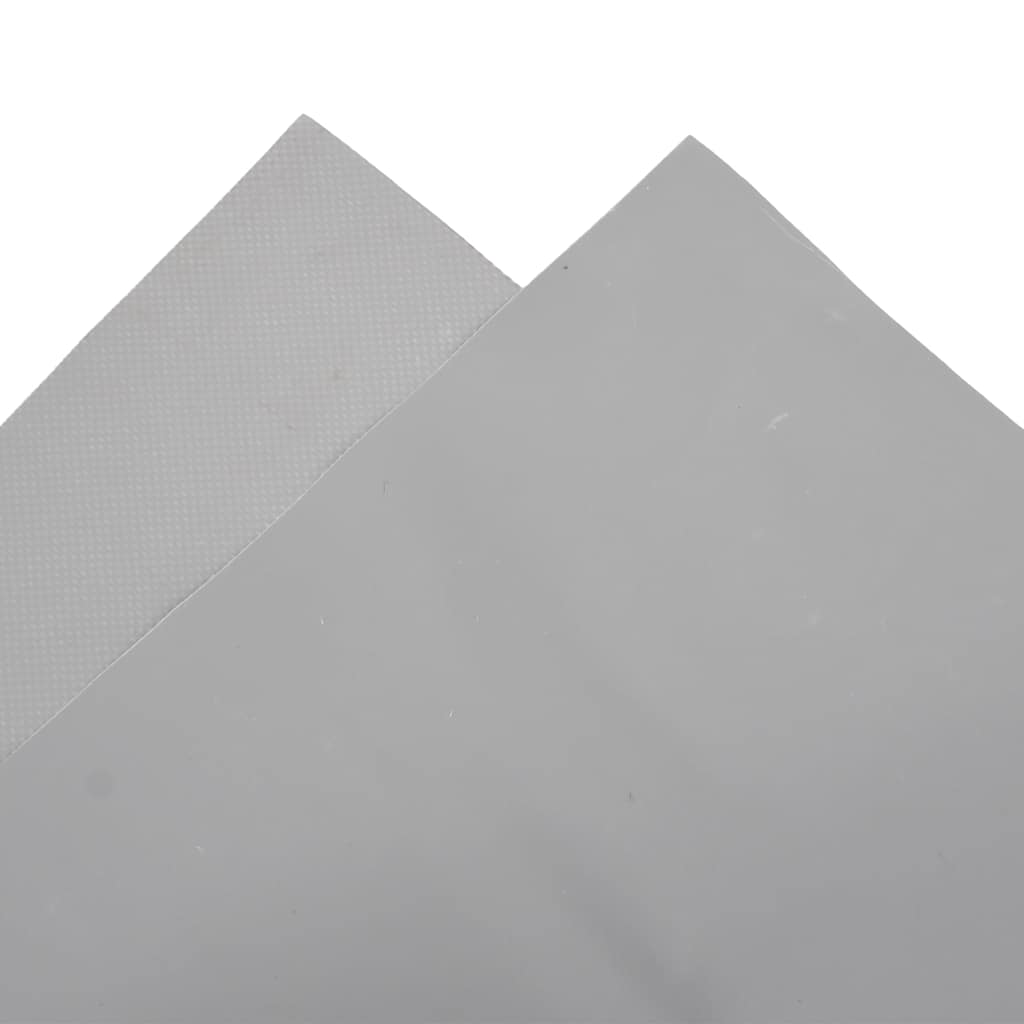 presenning 5x8 m 650 g/m² grå