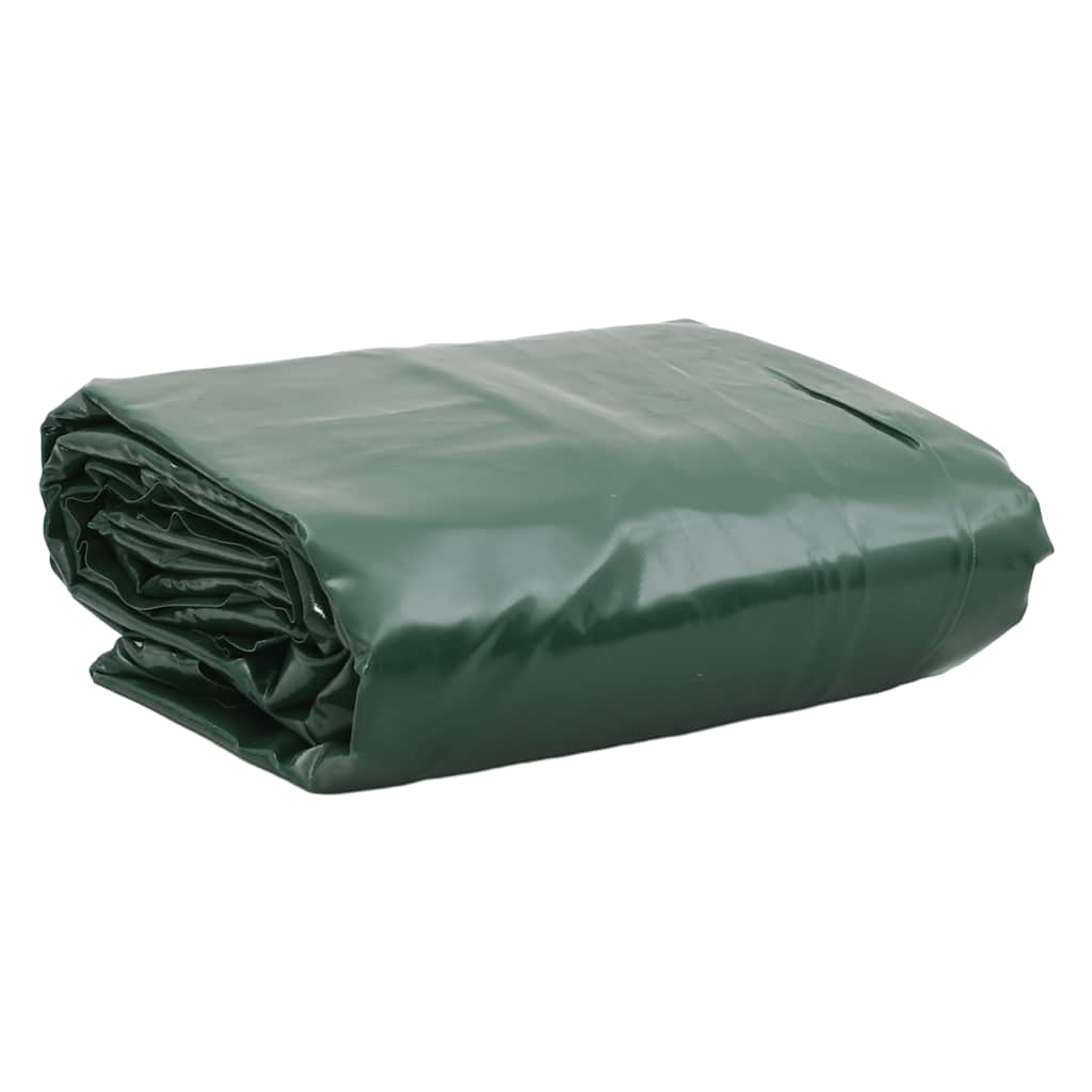 presenning 4x8 m 650 g/m² grøn