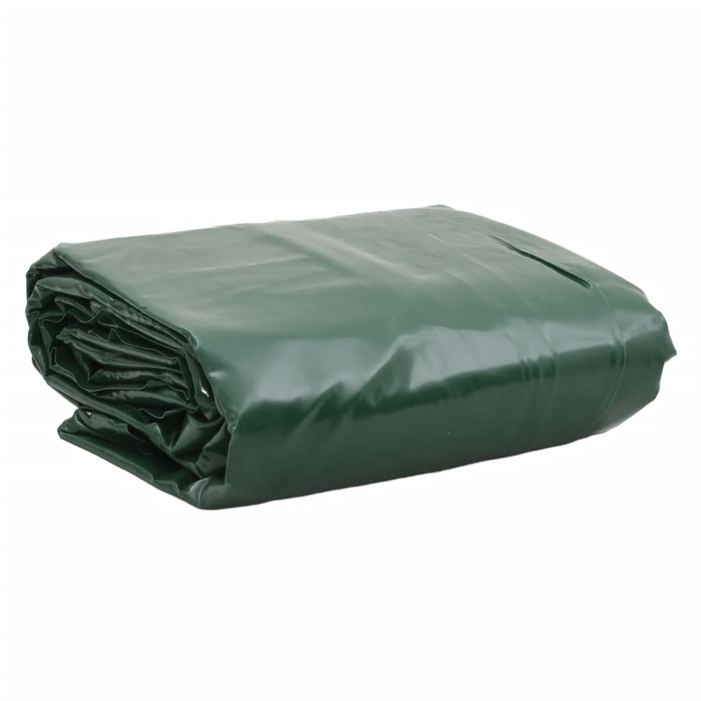 presenning 5x7 m 650 g/m² grøn