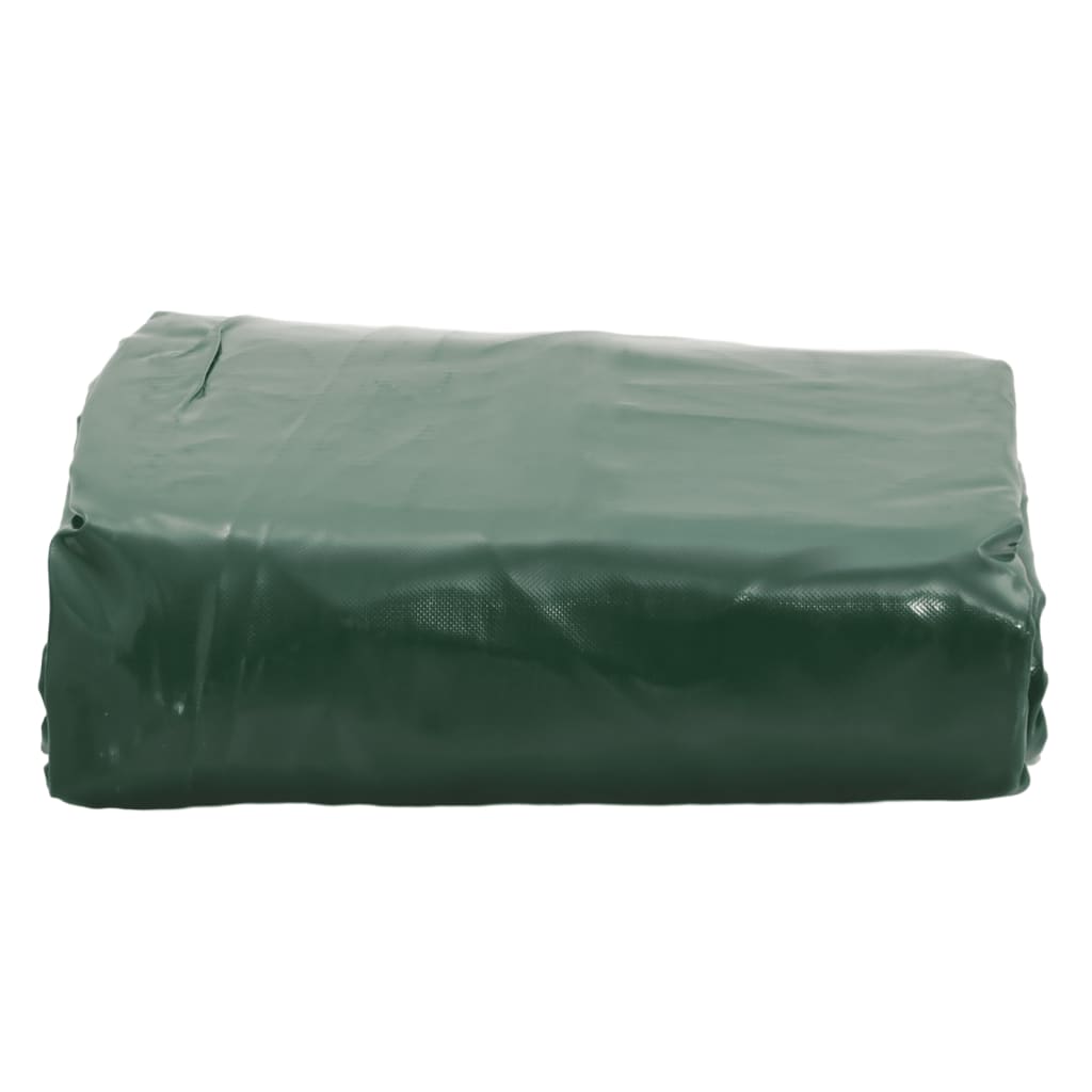 presenning 5x7 m 650 g/m² grøn