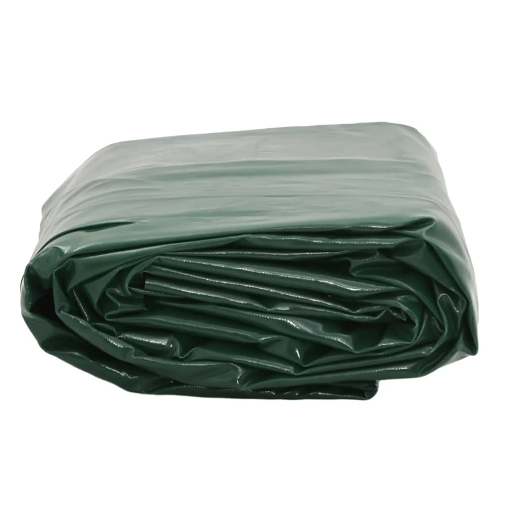 presenning 5x7 m 650 g/m² grøn