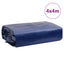 presenning 4x4 m 650 g/m² blå