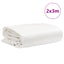 presenning 2x3 m 650 g/m² hvid