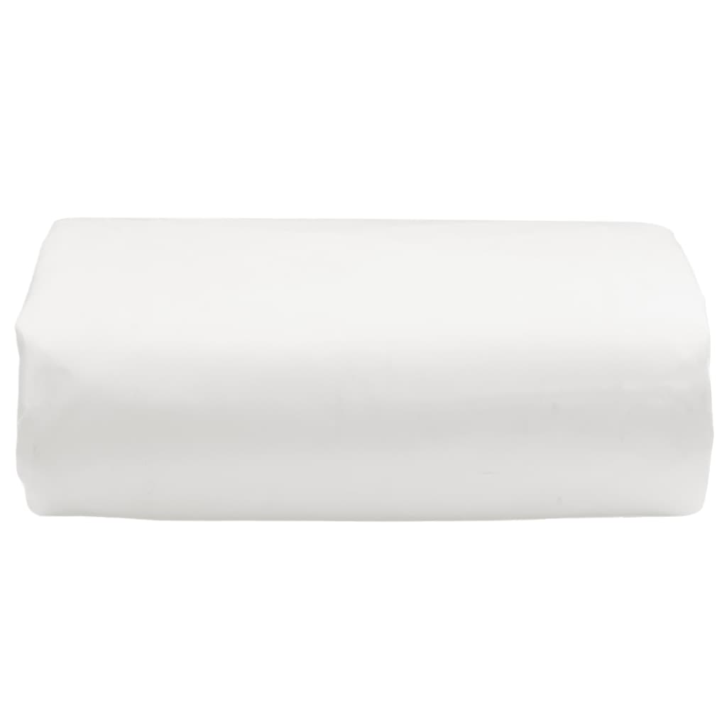 presenning 3,5x5 m 650 g/m² hvid