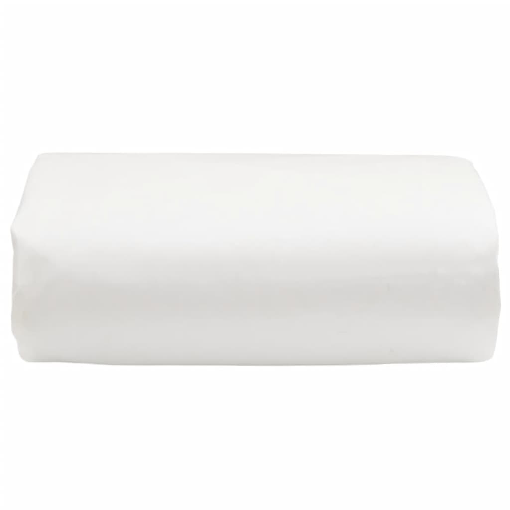 presenning 5x6 m 650 g/m² hvid