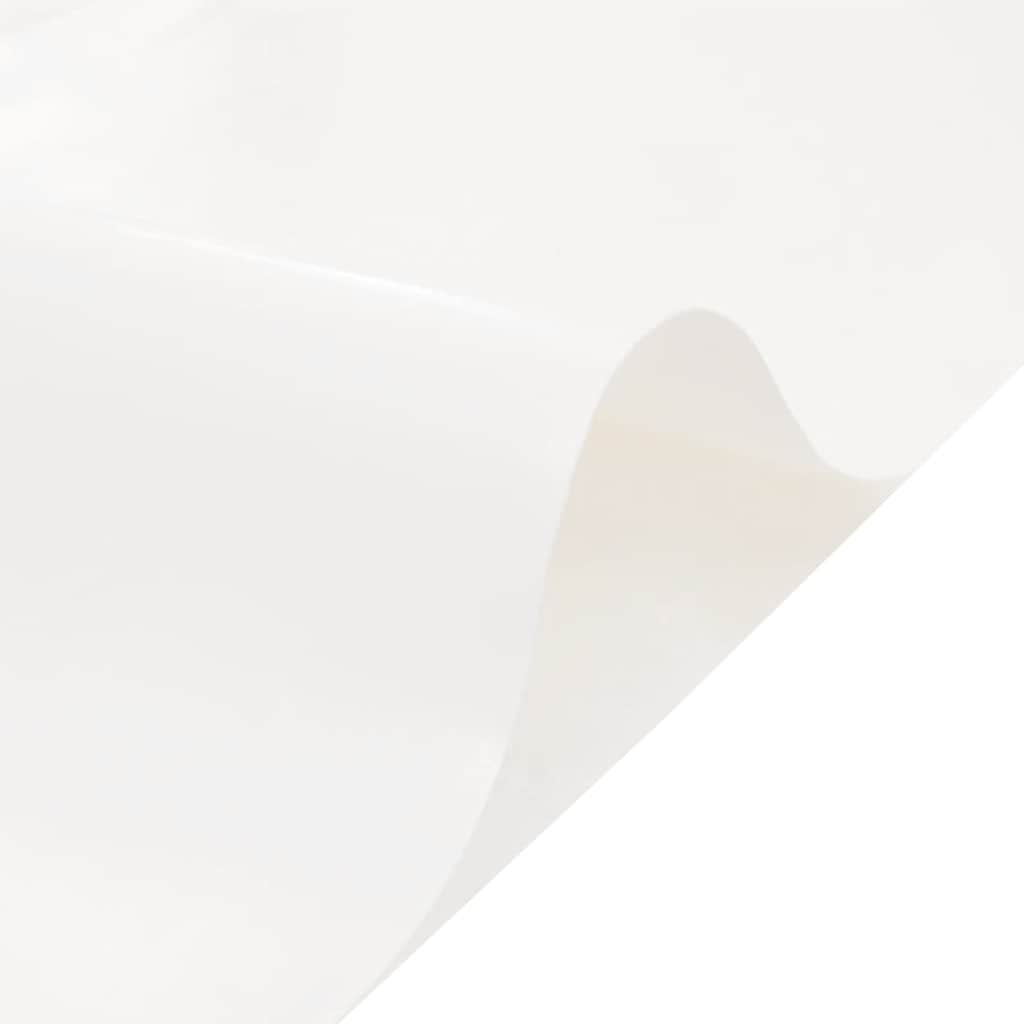 presenning 6x8 m 650 g/m² hvid