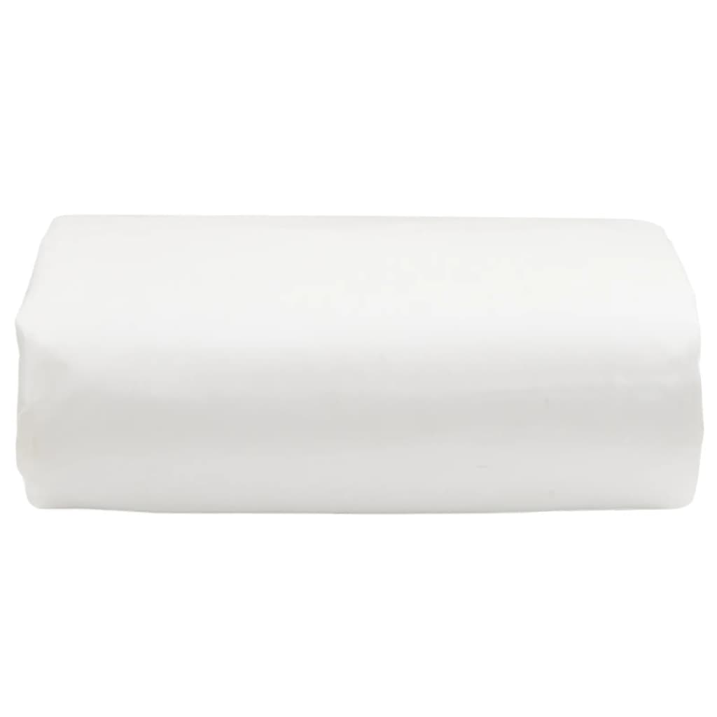 presenning 5x8 m 650 g/m² hvid