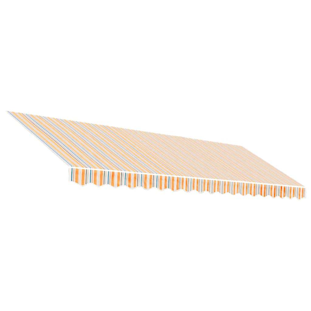udskiftningsdug til markise 450x300 cm polyester flerfarvet