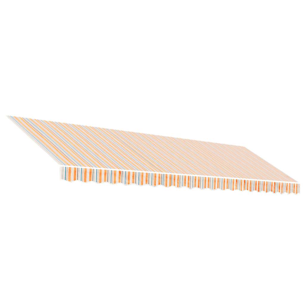 udskiftningsdug til markise 500x350 cm polyester flerfarvet