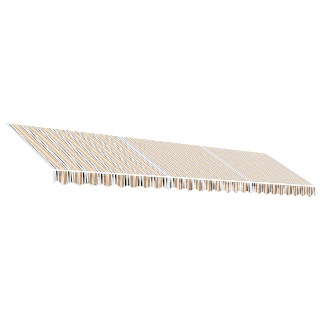 udskiftningsdug til markise 600x300 cm polyester flerfarvet