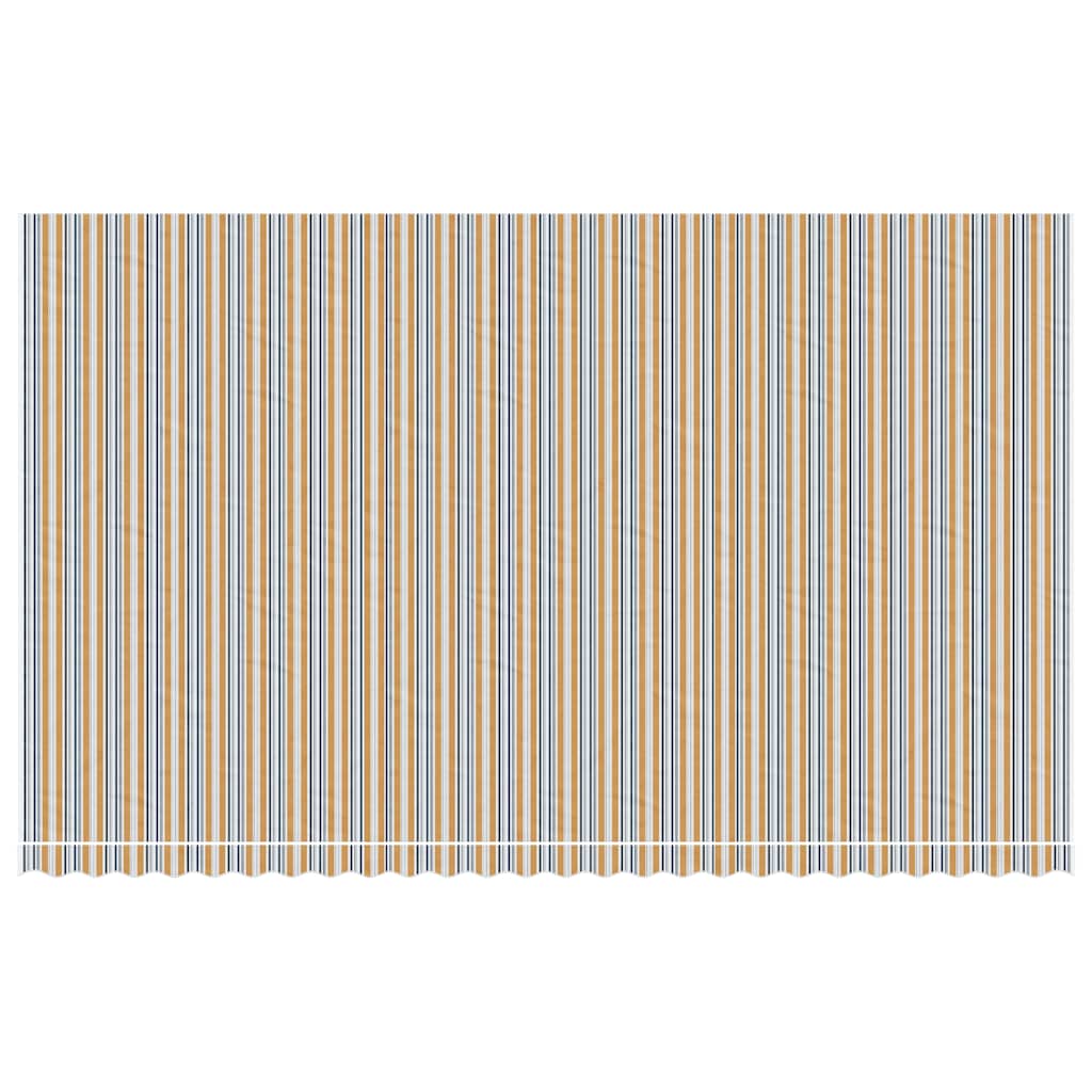 udskiftningsdug til markise 600x350 cm polyester flerfarvet