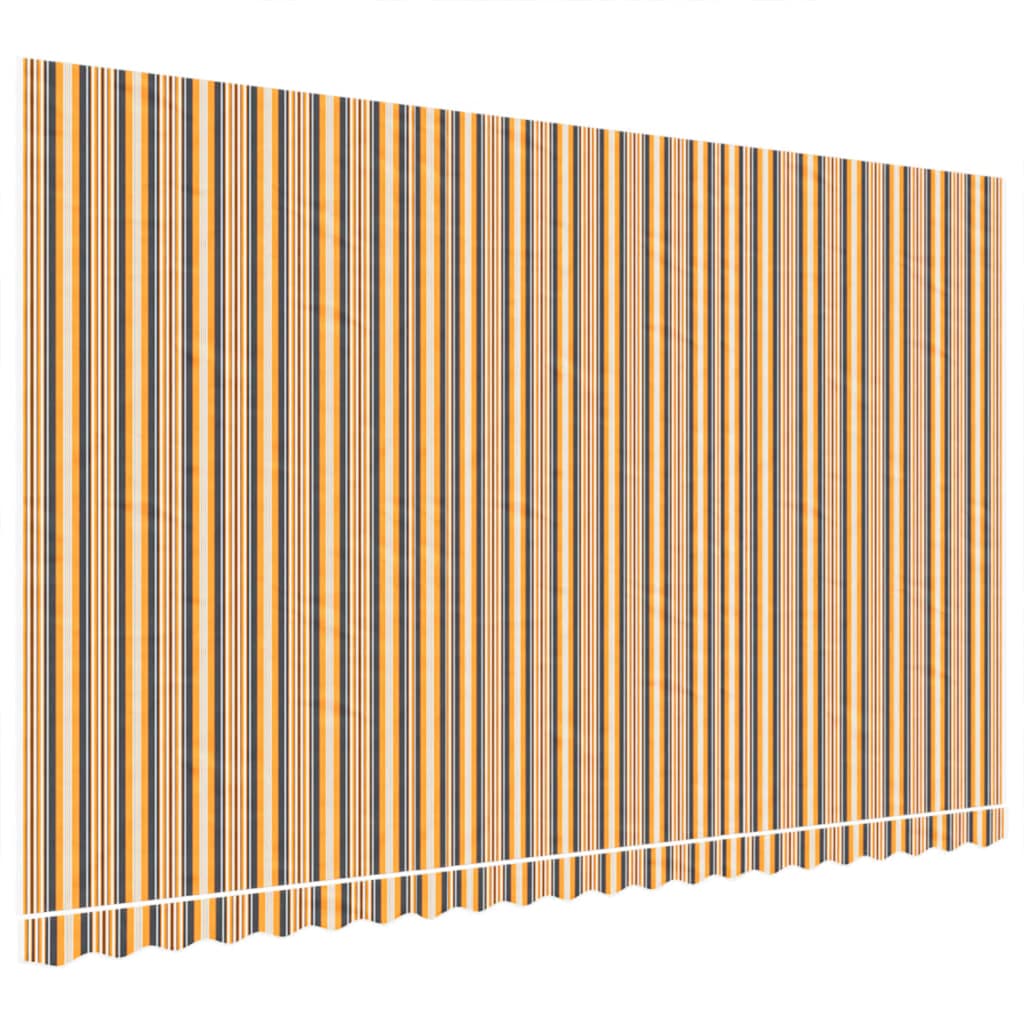 udskiftningsdug til markise 500x300 cm polyester flerfarvet