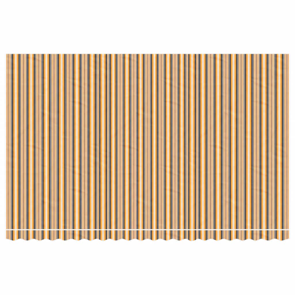 udskiftningsdug til markise 500x300 cm polyester flerfarvet