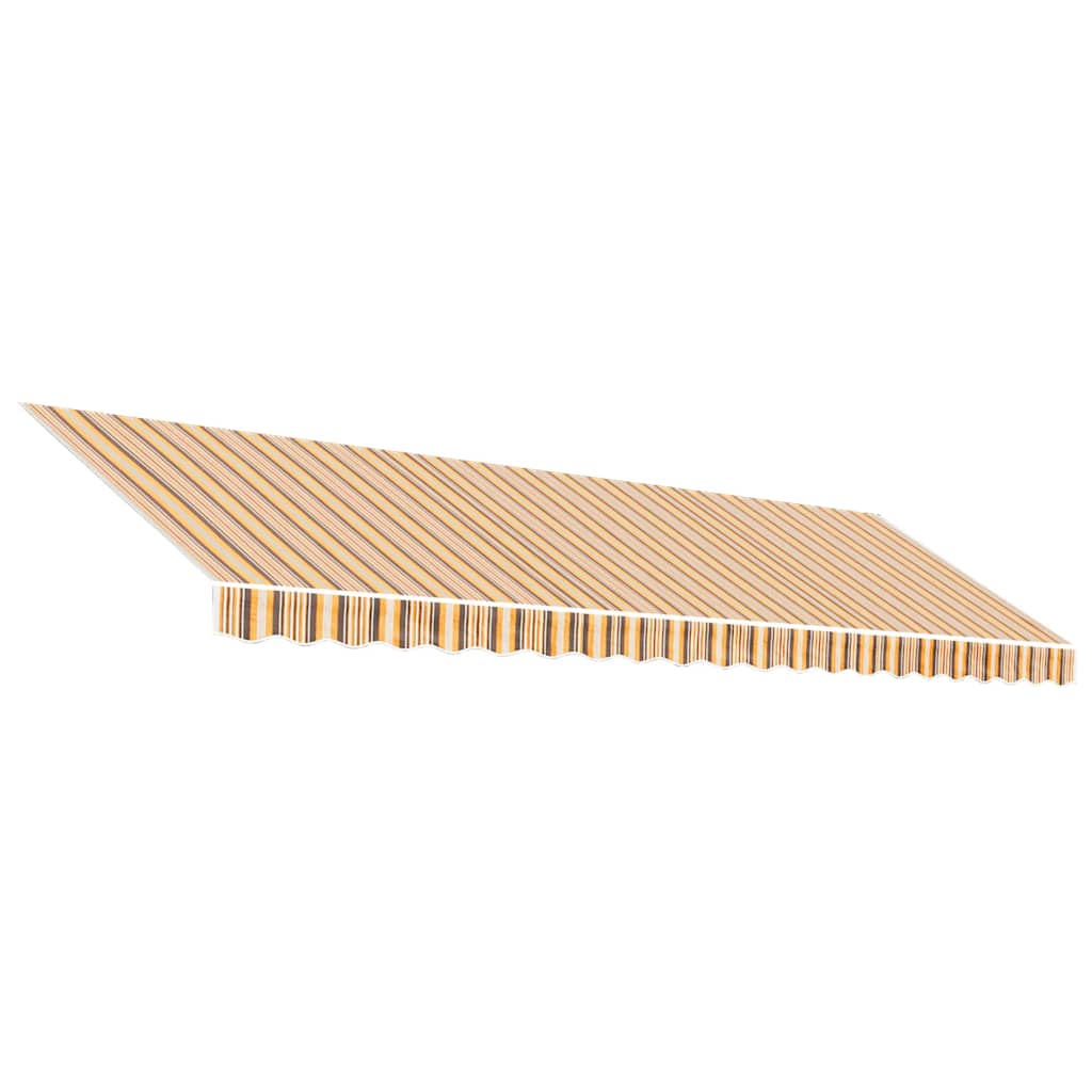 udskiftningsdug til markise 500x350 cm polyester flerfarvet