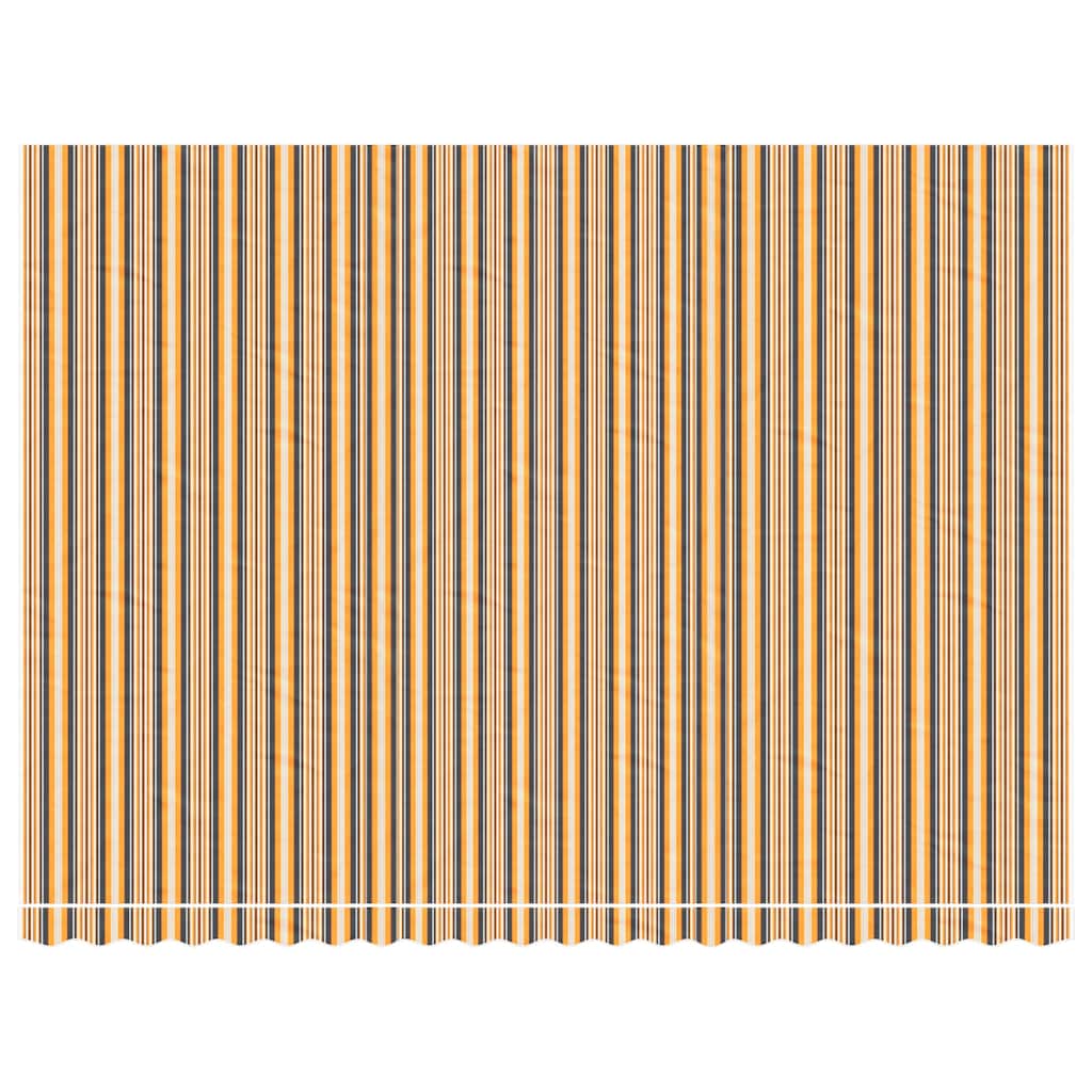 udskiftningsdug til markise 500x350 cm polyester flerfarvet