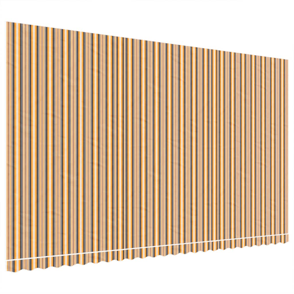 udskiftningsdug til markise 600x350 cm polyester flerfarvet
