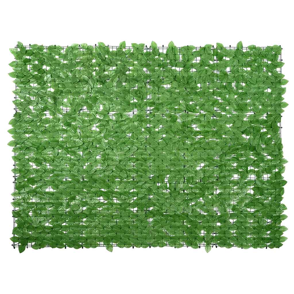 altanafskærmning 200x150 cm grønne blade